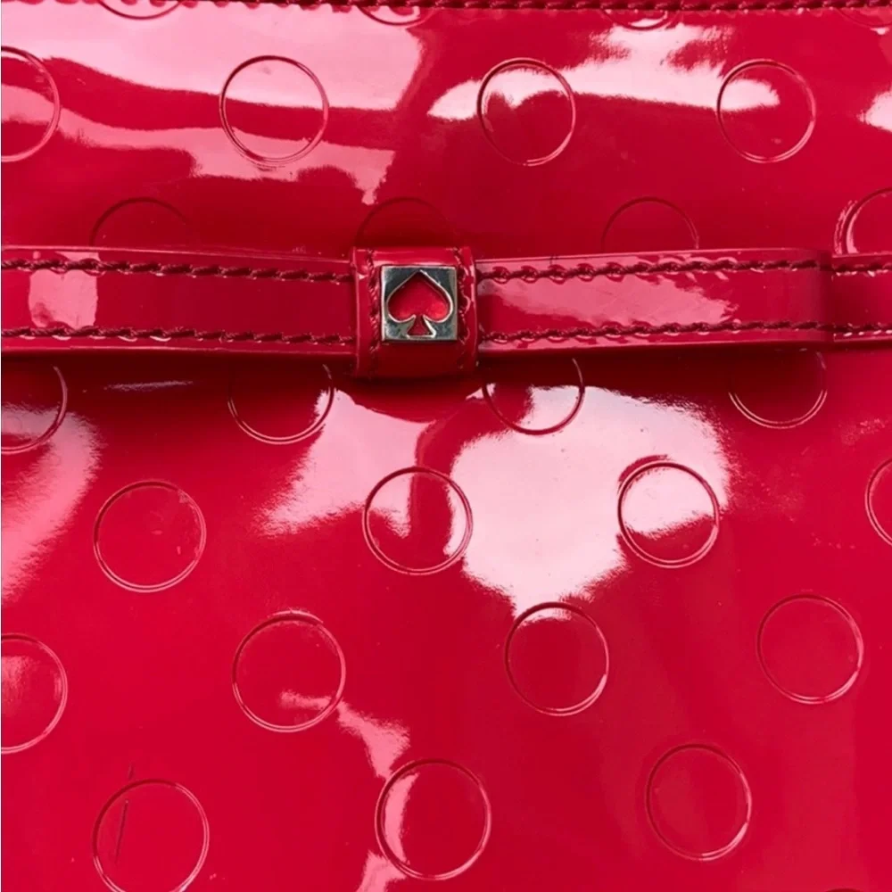 ♠️Kate Spade ♠️ Beautiful Red Crossbody Bag Purse Sachel Vintage